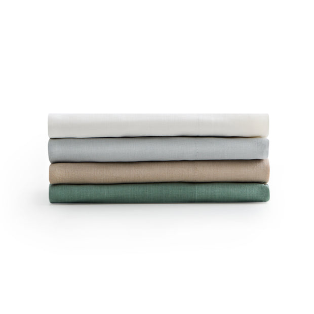 Linen Weave Luxury Cotton Sheet Set